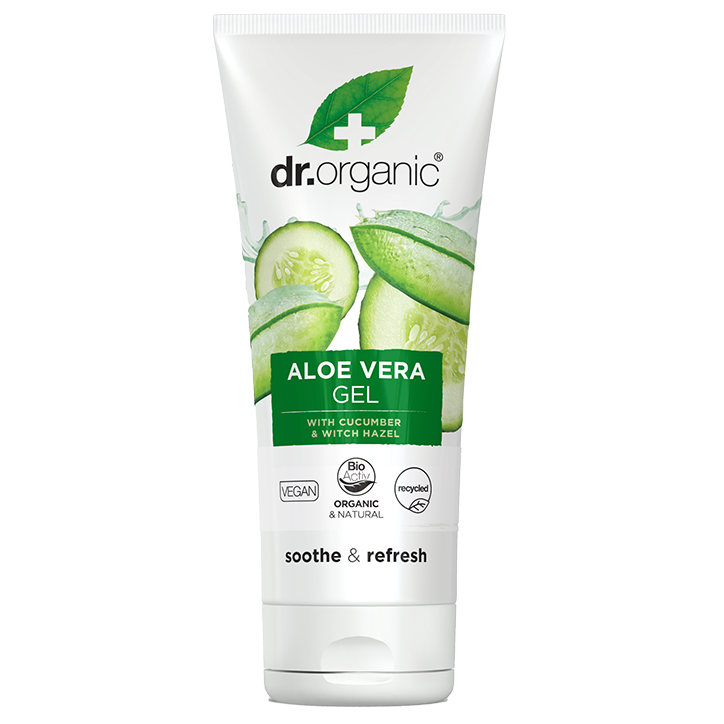 Gel au concombre Dr. Organic à l'Aloe Vera - 200ml