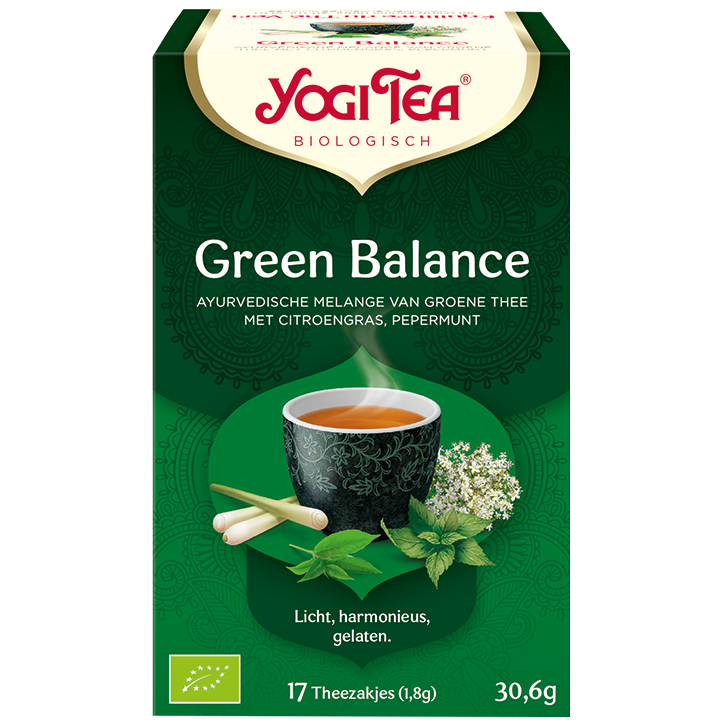 Yogi Tea Thé vert équilibre Bio (17 sachets)