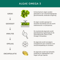 Afbeelding 3 voor Omega 3 uit Veganistische Algenbron - 30 Capsules