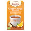 Yogi Tea Thé gingembre orange & vanille Bio