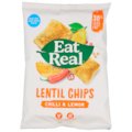 Eat Real Chips de lentilles piment & citron 40 g