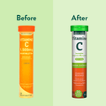 Afbeelding 3 voor Vitamine C Bruistablet 1500mg Limoensmaak - 20 bruistabletten