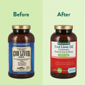 Afbeelding 4 voor Cod Liver Oil (Levertraan) 1000mg - 240 softgels