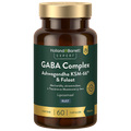 Afbeelding 3 voor Expert GABA Complex + Ashwagandha & Folaat – 60 capsules