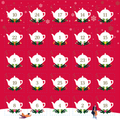 Afbeelding 4 voor English Tea Shop Book Style Red Adventskalender - 25 theezakjes