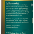Afbeelding 2 voor Biologische Hennepzaadolie - 250ml