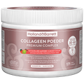 Afbeelding 1 voor Collageen Poeder Premium Complex Natuurlijke Aardbei-/Limoensmaak - 171 gram