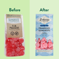 Afbeelding 4 voor Framboos Gumdrops Suikervrij - 130g