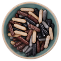 Afbeelding 3 voor Vegan Dropstaafjes - 160g
