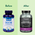 Afbeelding 3 voor Creatinemonohydraat 700mg - 120 capsules