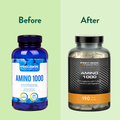Afbeelding 3 voor Amino 1000 Collageen, Vitamine C & Tryptofaan - 190 tabletten