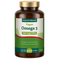 Afbeelding 1 voor Vegan Omega 3 250mg DHA - 120 softgels