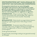Afbeelding 2 voor Premium Erwtenproteïne Vanille – 500g