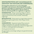 Afbeelding 2 voor Premium Erwtenproteïne Cacao – 500g