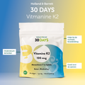 Afbeelding 3 voor 30DAYS Vitamine K2 100mcg - 30 softgels