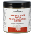 Jacob Hooy Poudre de Henné pour Cheveux Rouge - 100g