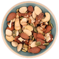 Afbeelding 3 voor Notenmix Walnoot, Amandel, Cashew & Pompoenpit BIO - 35g