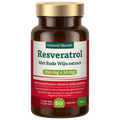 Afbeelding 1 voor Resveratrol 250mg met Rode Wijn-Extract 10mg - 60 capsules