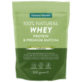 Afbeelding 1 voor 100% Natural Whey Protein & Premium Matcha - 500g