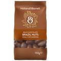 Afbeelding 1 voor Milk Chocolate Brazil Nuts - 150g