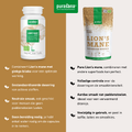 Afbeelding 3 voor Lion's Mane + Ginkgo Bio - 80 capsules