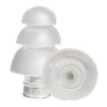 Afbeelding 4 voor Transparent Music Earplugs – 1 set
