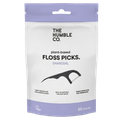 Afbeelding 1 voor Floss Picks Charcoal - 50 stuks