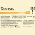 Afbeelding 2 voor Pro Humble Brush Ultra Soft Geel - 1 stuk