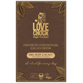 Afbeelding 1 voor Lovechock Premium Ceremonial Cacao Drink 100% Raw Cacao Kaneel & Vanille - 8x20g