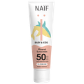 Afbeelding 1 voor Naïf Minerale Zonnebrandcrème 0% parfum voor Baby & Kids SPF50  30ML