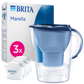 Afbeelding 1 voor BRITA Marella Waterfilterkan Blauw - 2,4L - Incl. 3x Maxtra Pro Waterfilter