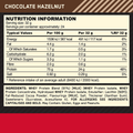 Afbeelding 3 voor Gold Standard 100% Whey Chocolate Hazelnut - 768g