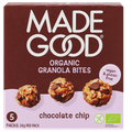 Afbeelding 1 voor MadeGood Organic Granola Bites Chocolate Chip - 5 x 24g