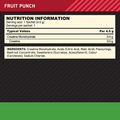 Afbeelding 2 voor Creatine Sachets Fruit Punch - 10 sachets