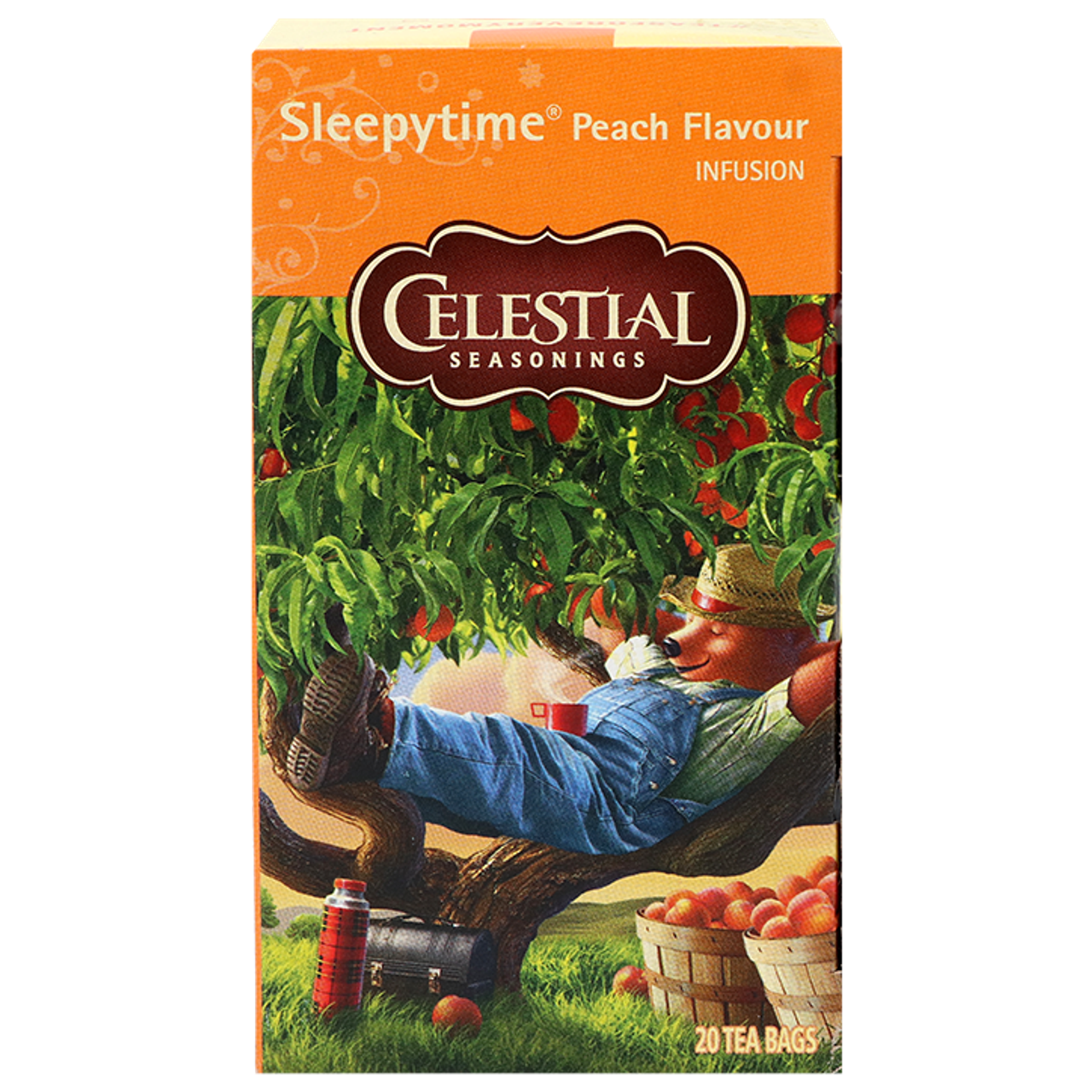 Celestial Seasonings Sleepytime Peach Herbal Tea - 20 theezakjes