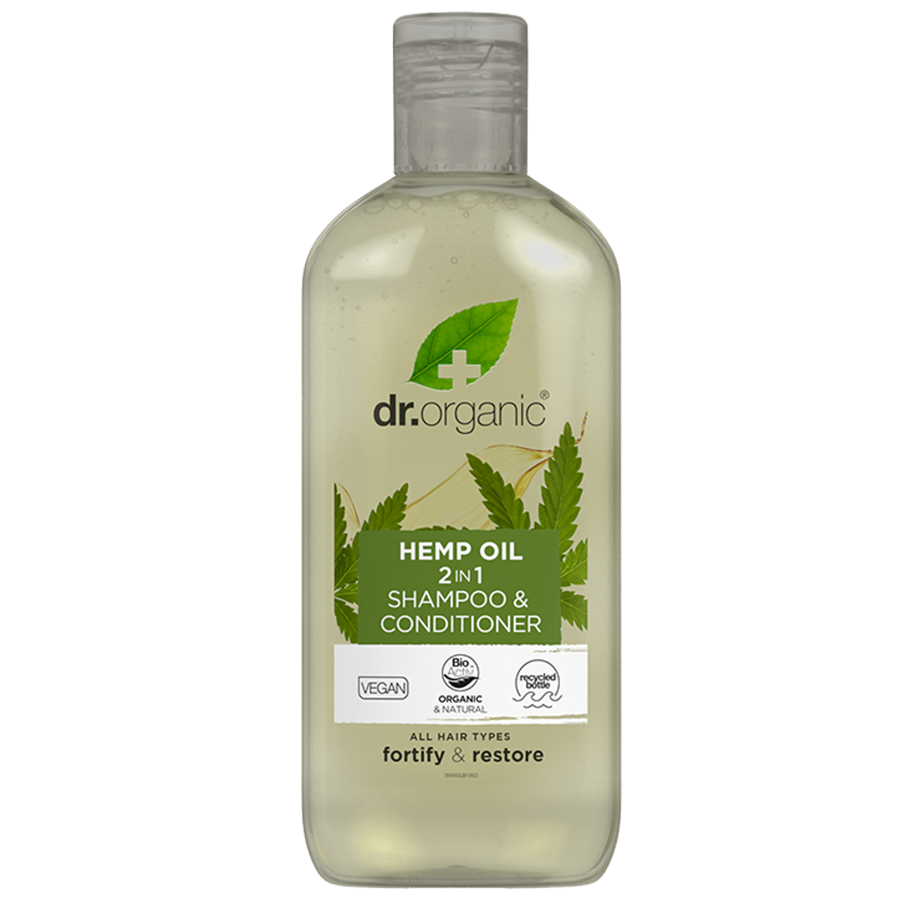 Dr. Organic Hemp Oil 2-in-1 Shampoo & Conditioner - 265ml
