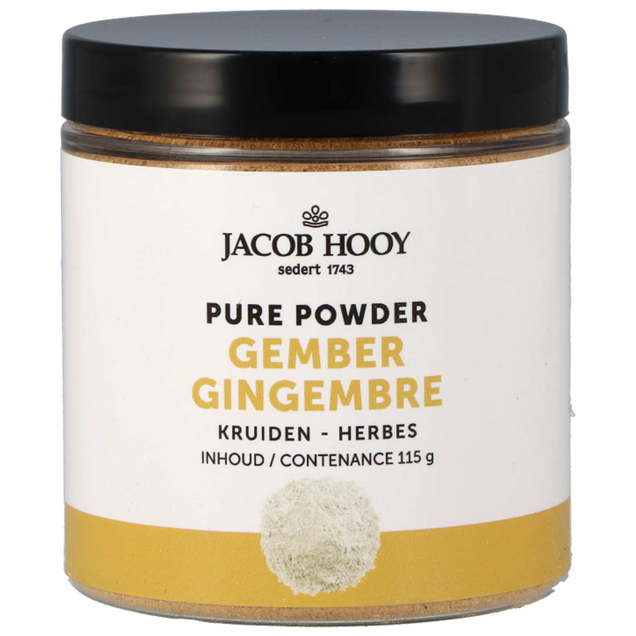 Jacob Hooy Gember Poeder (115gr)
