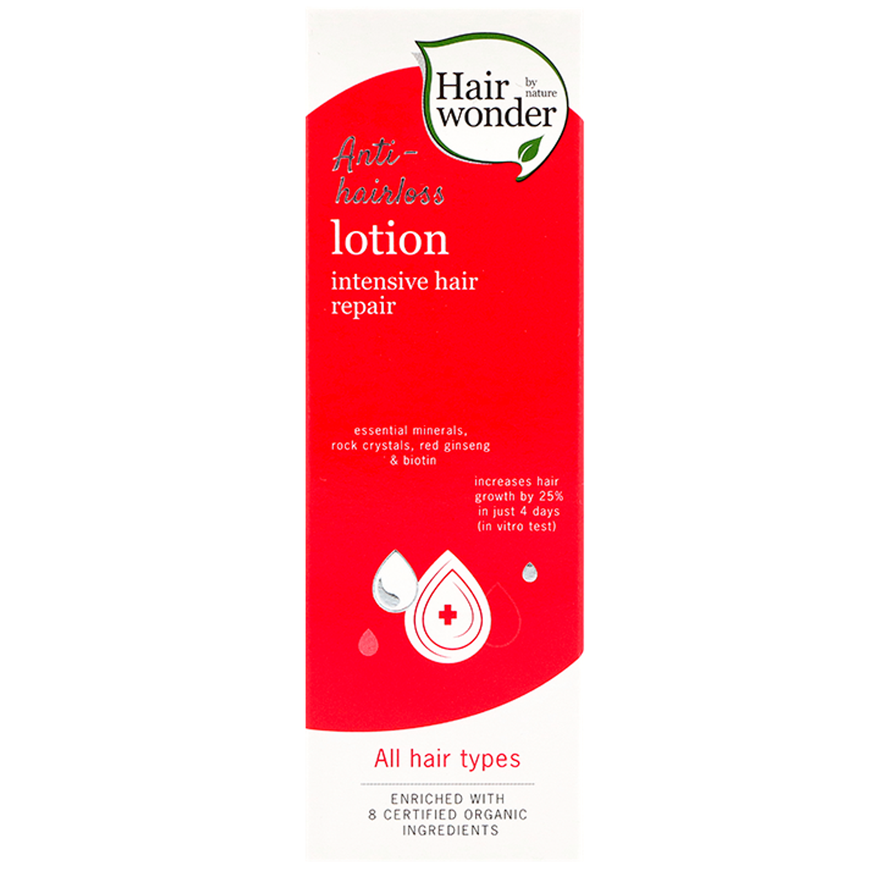 1+1 gratis op Hairwonder natuurlijke verzorging