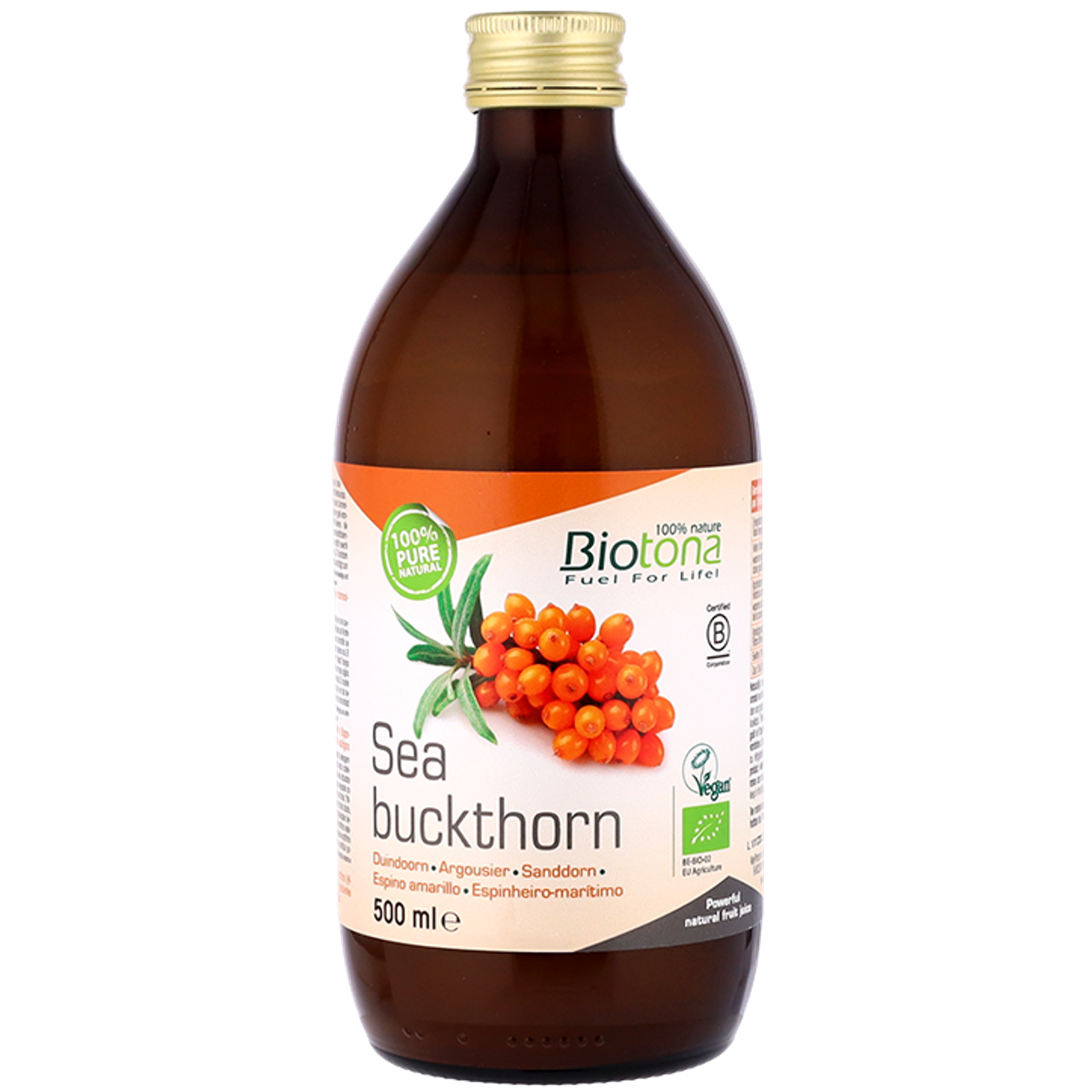 Biotona Duindoornsap BIO - 500ml