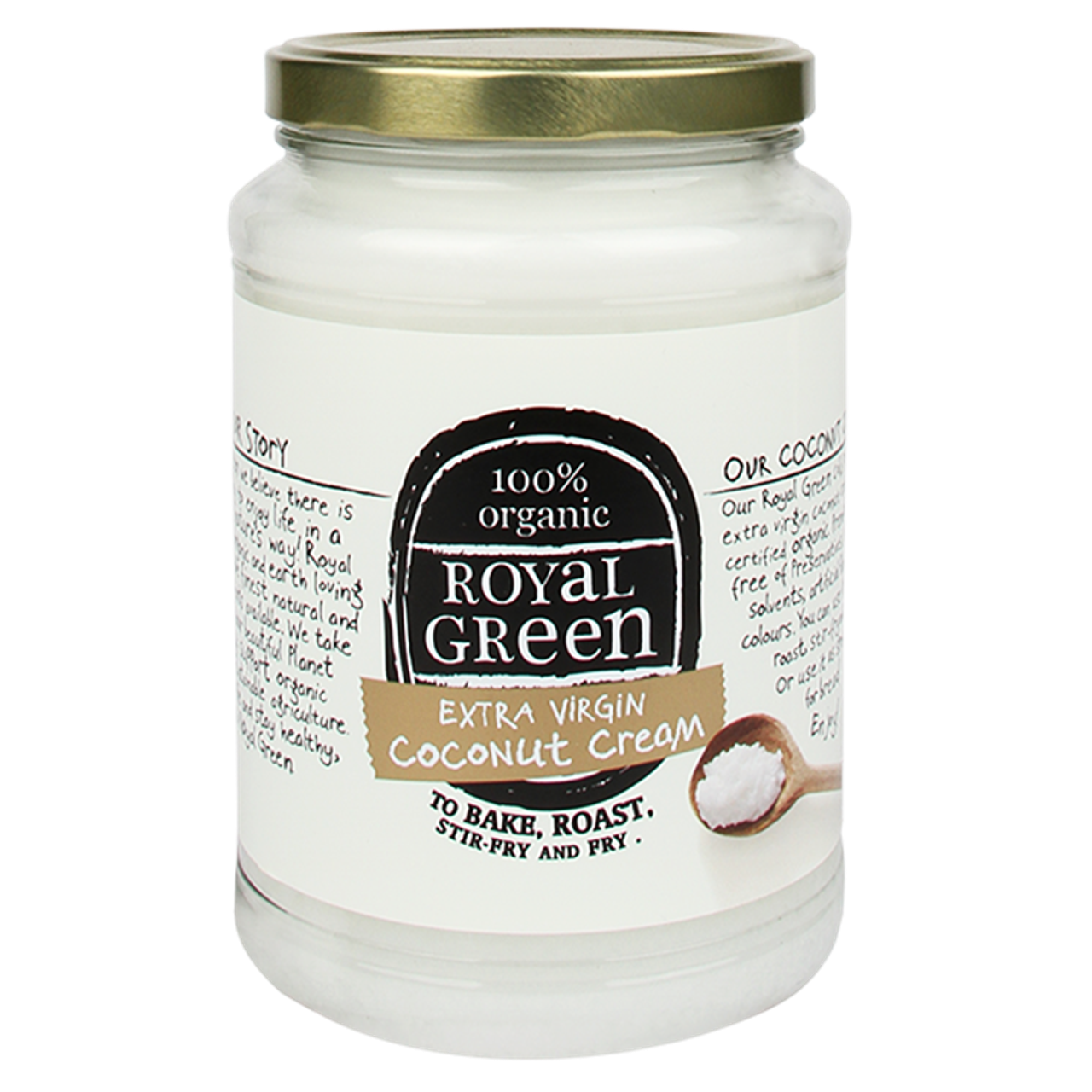 Royal Green Org Coconut Cream Extra Virgin - 1400ml