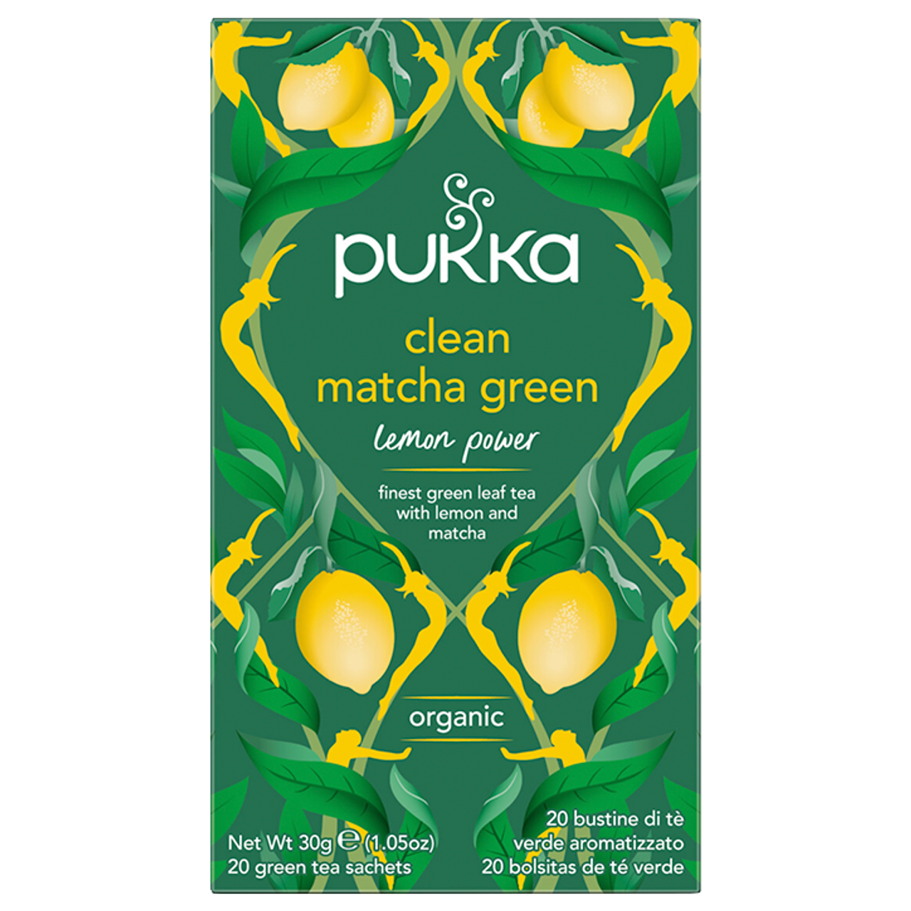 Pukka Clean Matcha Green BIO - 20 theezakjes