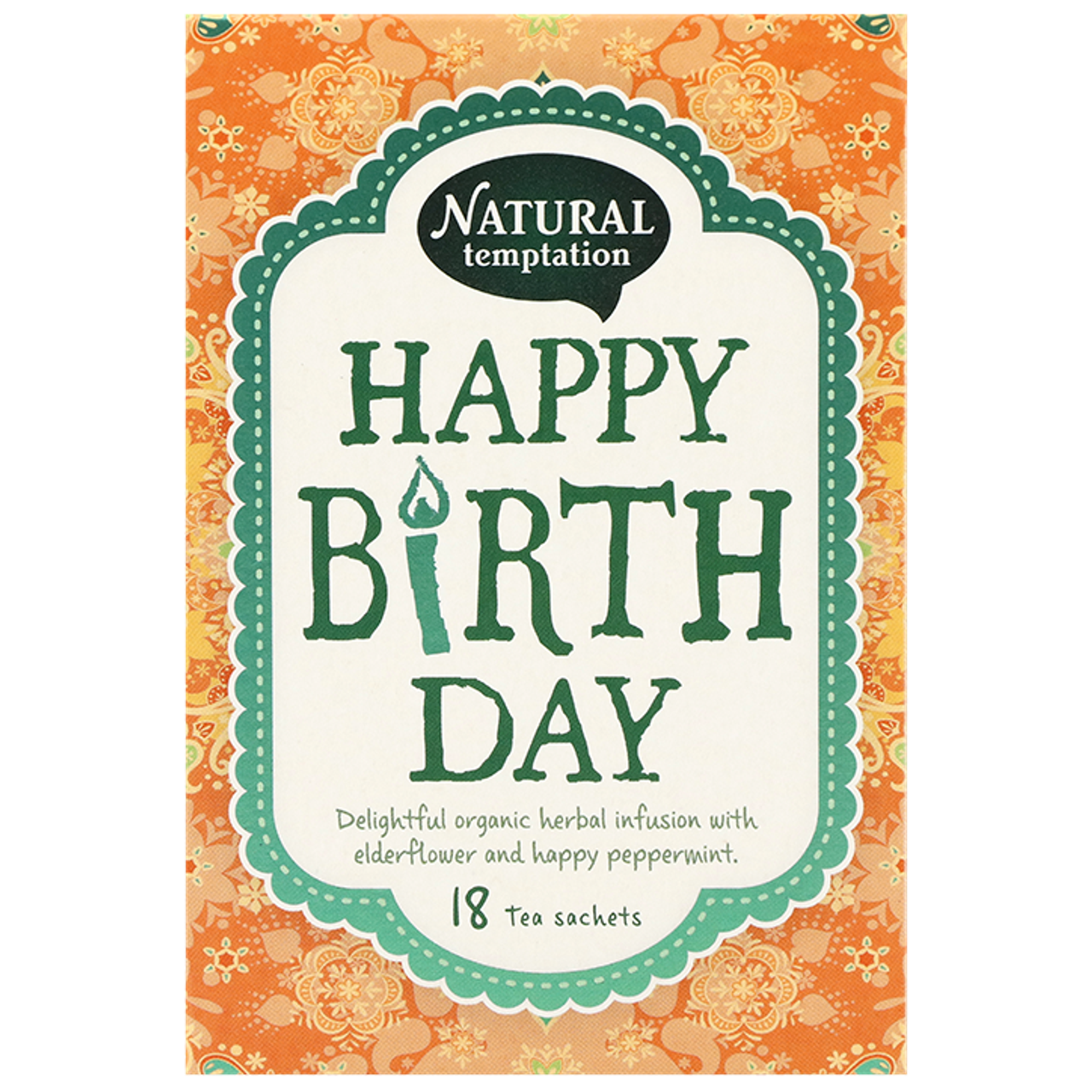 Natural Temptation Happy Birthday BIO - 18 theezakjes