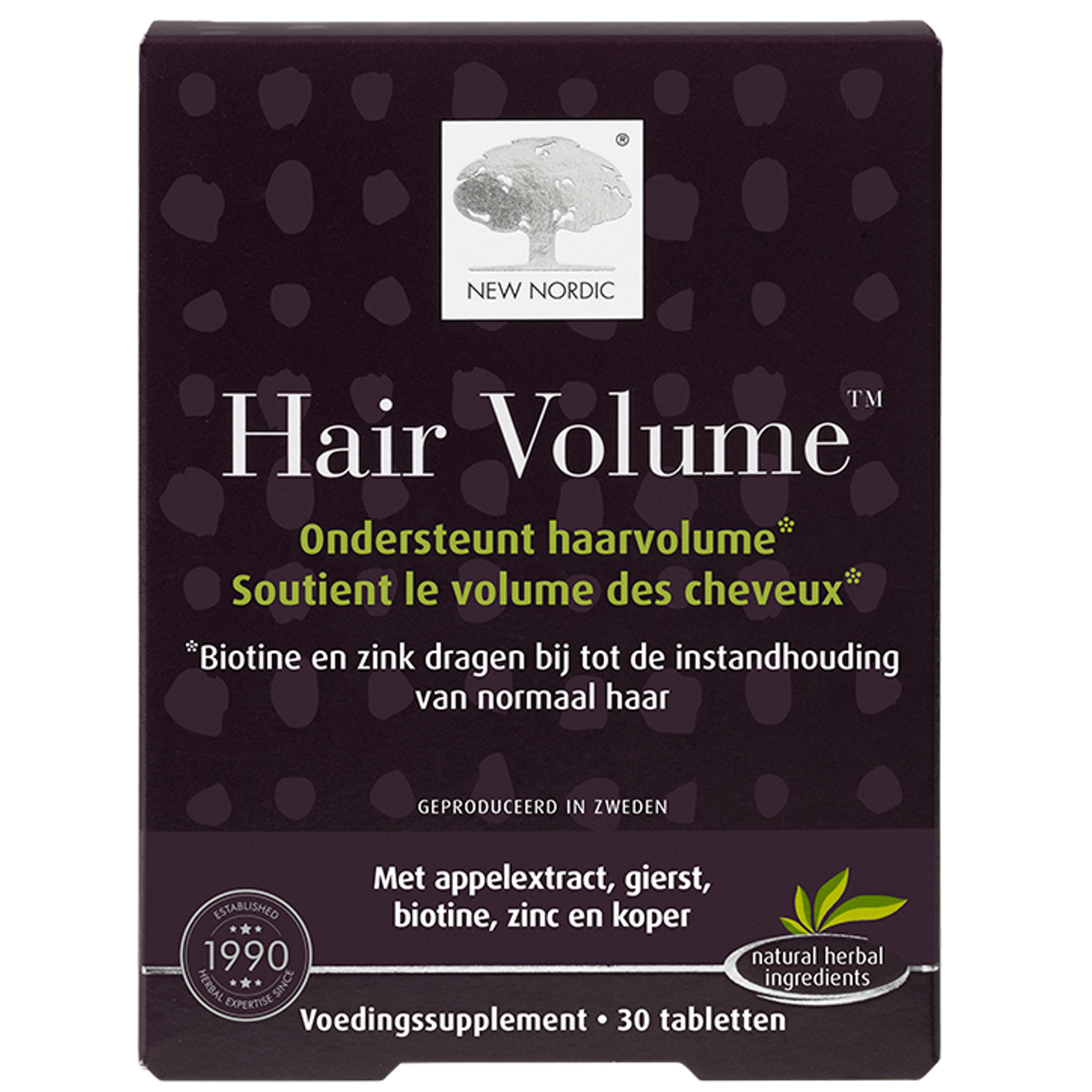 New Nordic Hair Volume - 30 tabletten