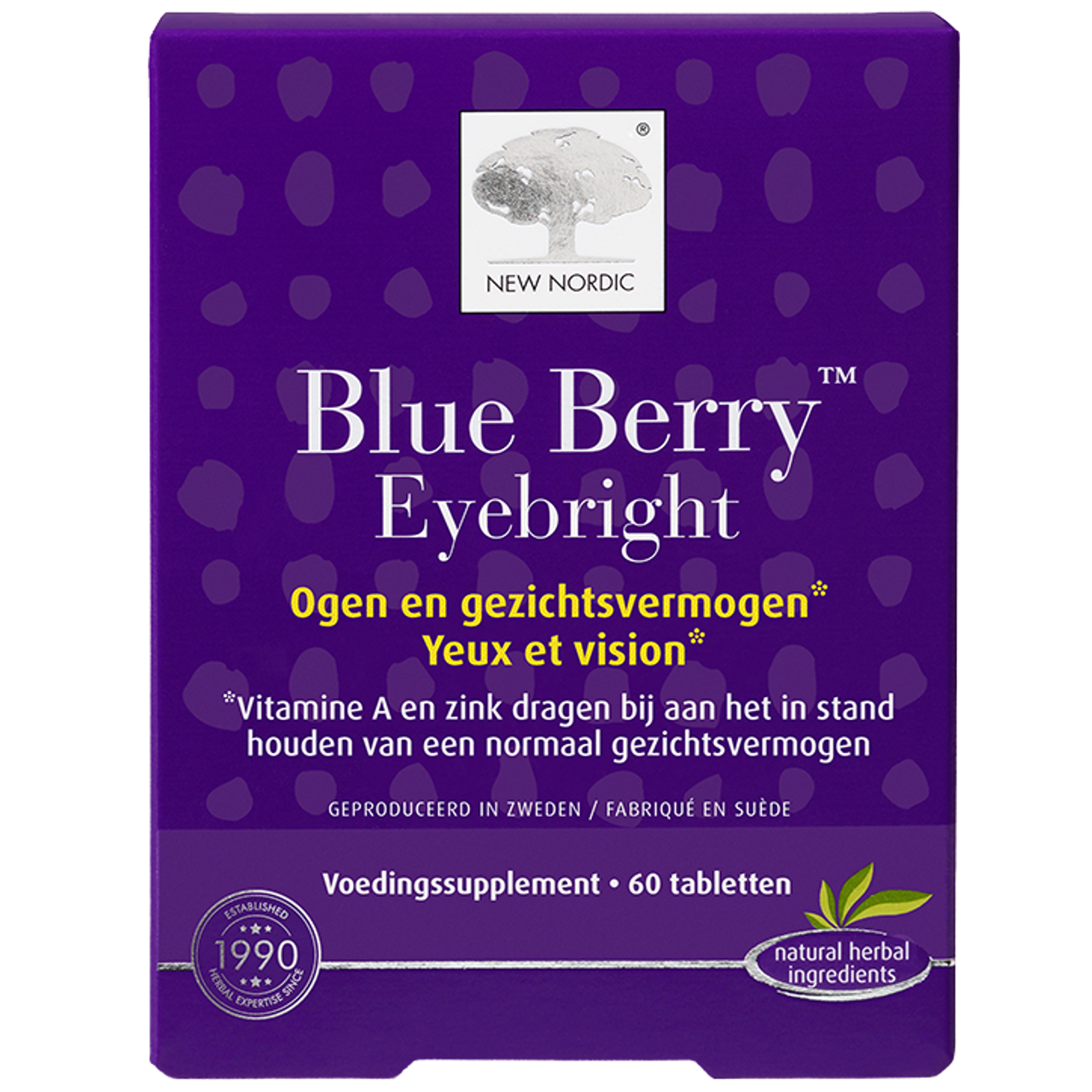 New Nordic Blue Berry Eyebright (60 Tabletten)
