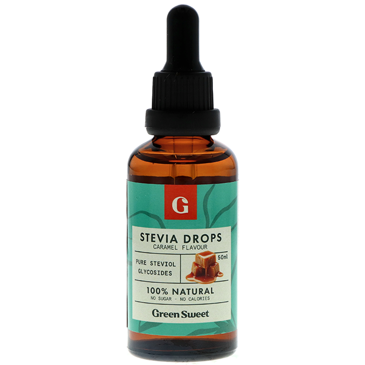 Green Sweet Stevia Caramel Vloeibaar - 50ml