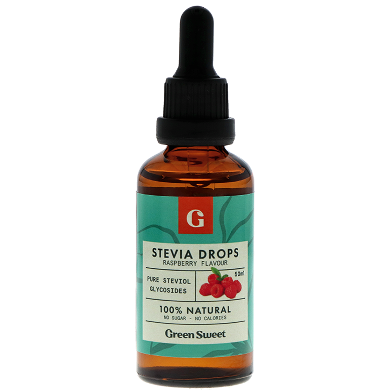 Green Sweet Stevia Framboos Vloeibaar - 50ml