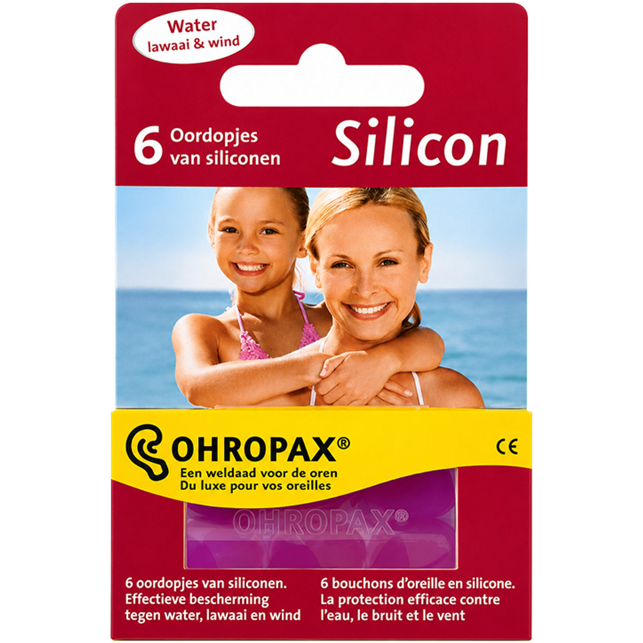 Ohropax Silicon Oordopjes