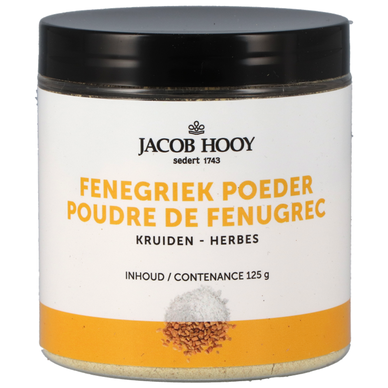 Jacob Hooy Fenegriek Poeder - 125g