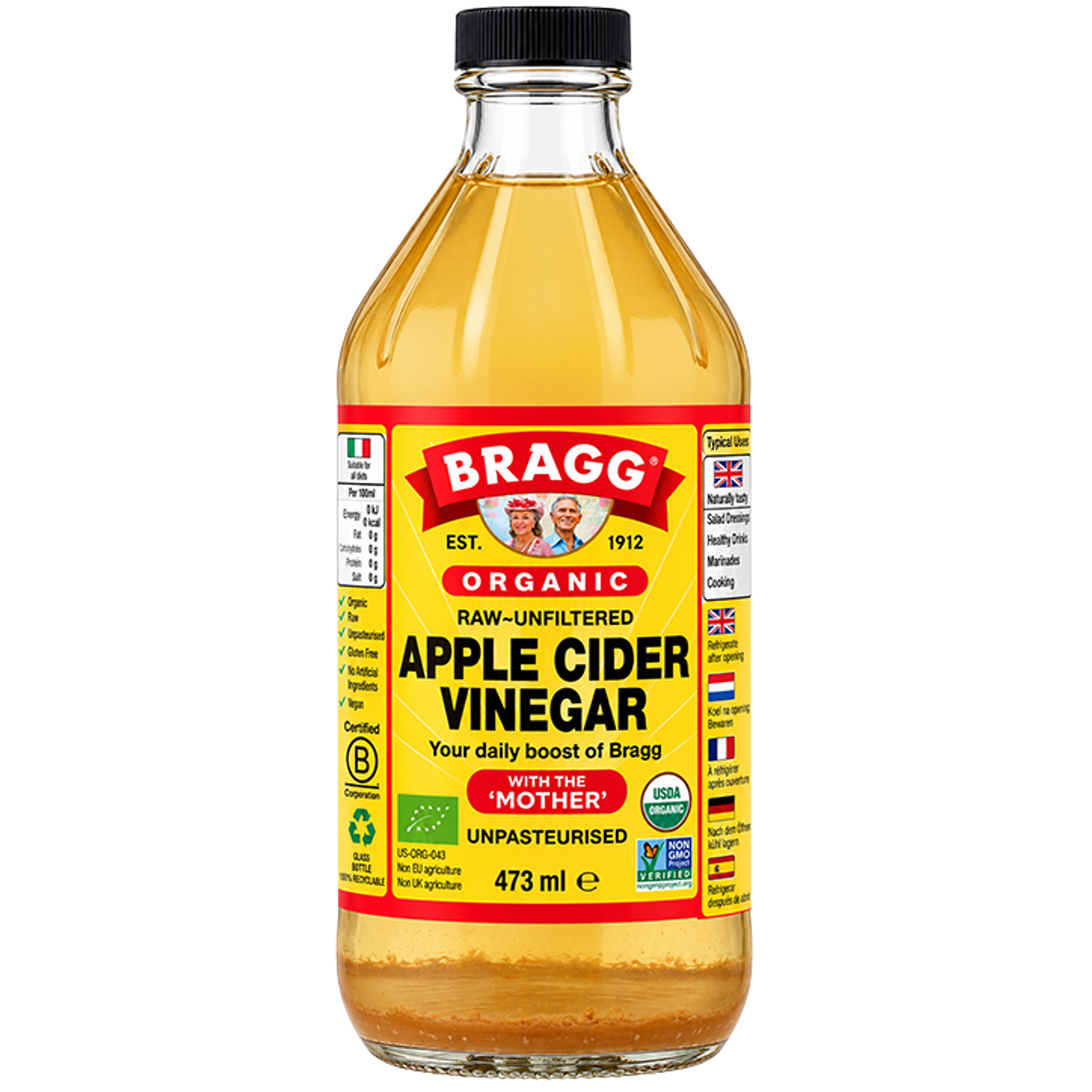 Bragg Apple Cider Vinegar BIO – 473ml