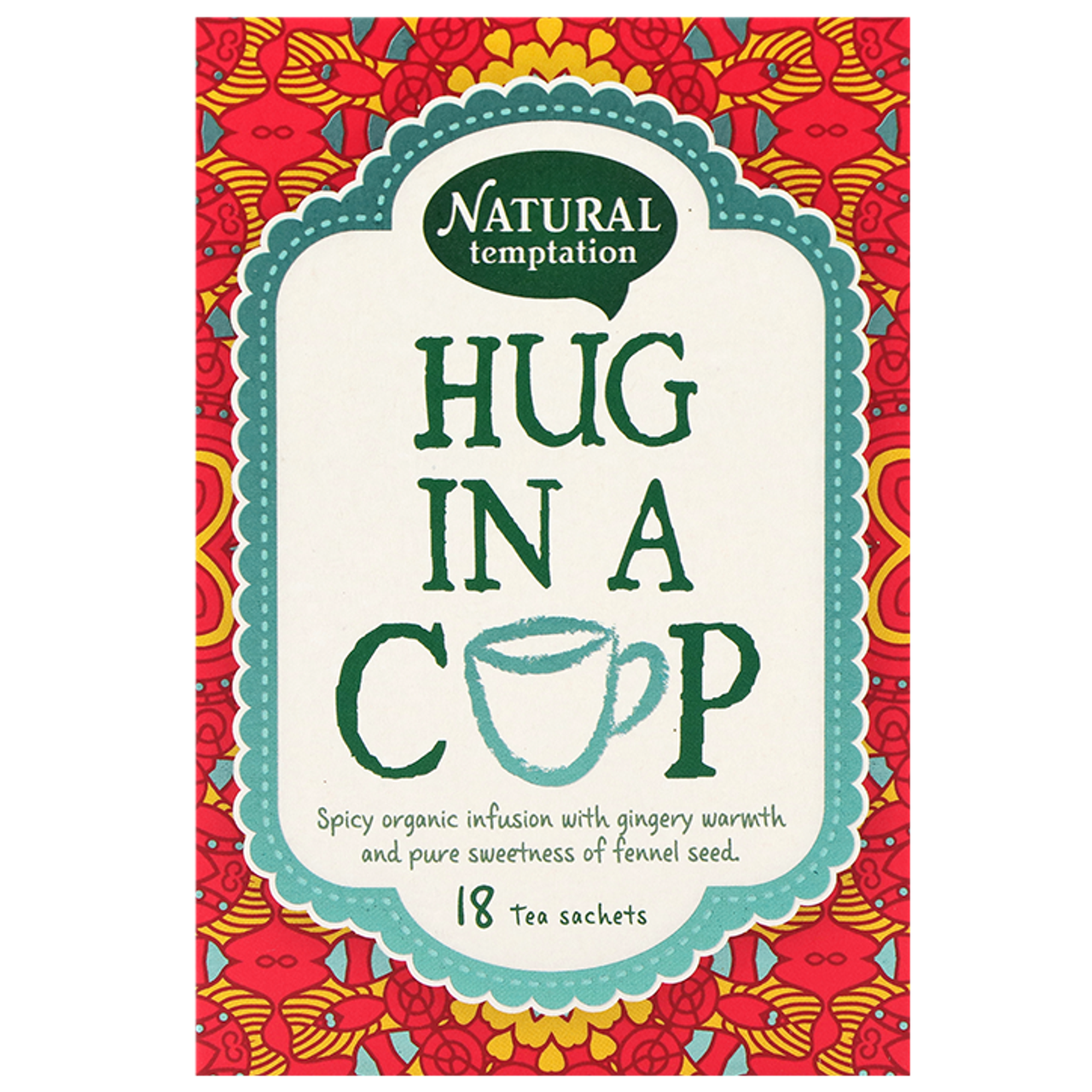 Natural Temptation Hug In A Cup BIO - 18 theezakjes